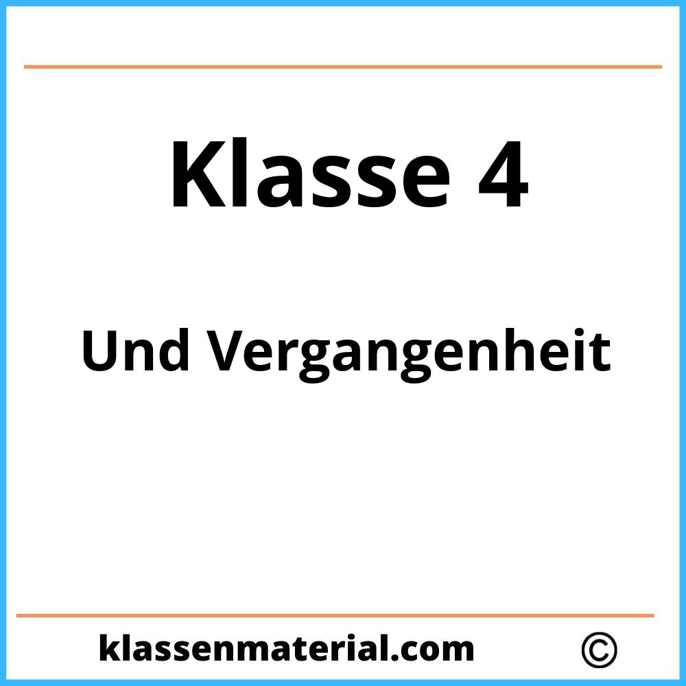 1 Und 2 Vergangenheit 4 Klasse Übungen