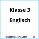 3 Klasse Englisch Arbeitsblätter Zum Ausdrucken