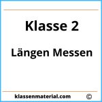 Arbeitsblatt Längen Messen 2. Klasse