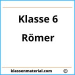 Arbeitsblätter Römer 6. Klasse