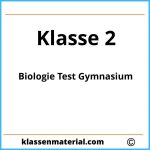 Biologie Test 2 Klasse Gymnasium