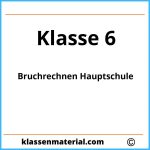 Bruchrechnen 6. Klasse Hauptschule