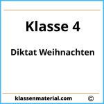 Diktat 4. Klasse Weihnachten