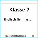 Englisch 7. Klasse Gymnasium Übungen