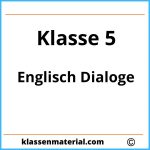 Englisch Dialoge Übungen 5 Klasse