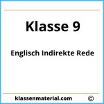 Englisch Indirekte Rede Übungen Klasse 9