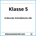 Erdkunde Klasse 5 Schwäbische Alb