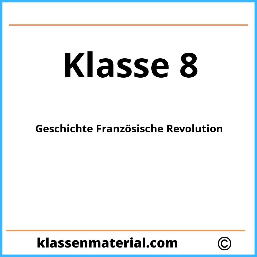 klassenarbeit geschichte klasse 7 französische revolution