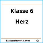 Herz Arbeitsblatt 6. Klasse