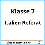 Italien Referat 7. Klasse