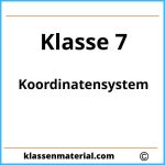 Koordinatensystem Übungen 7. Klasse