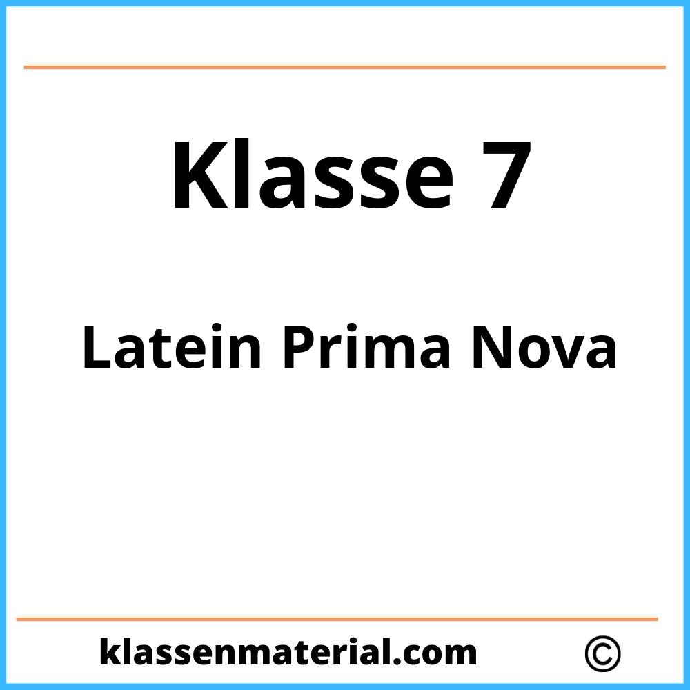 Latein Übungen Klasse 7 Prima Nova