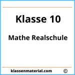 Mathe 10 Klasse Realschule Übungen