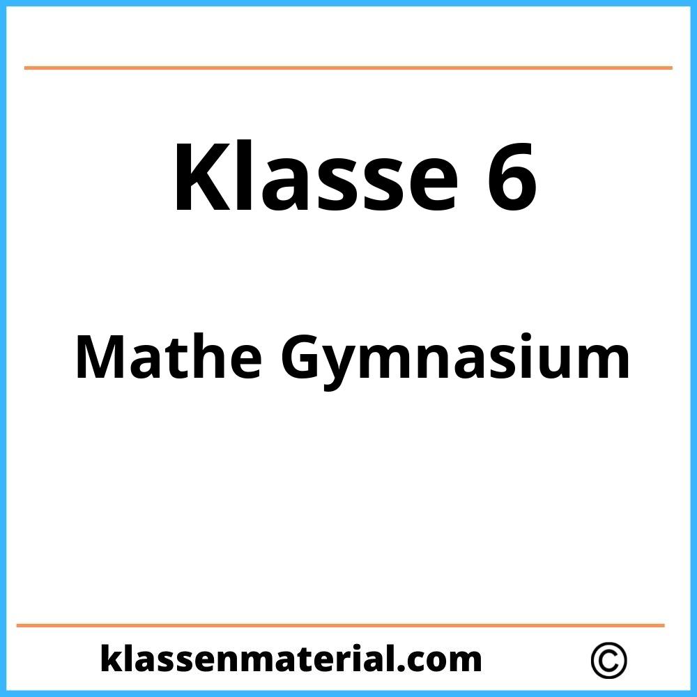 Mathe Arbeitsblätter Klasse 6 Gymnasium Zum Ausdrucken