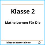 Mathe Lernen Für Die 2 Klasse