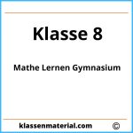 Mathe Lernen Klasse 8 Gymnasium