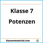 Potenzen Übungen Klasse 7 Pdf