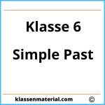 Simple Past Übungen Klasse 6