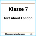 Text About London 7. Klasse