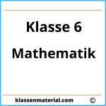 Textaufgaben 6 Klasse Mathematik Mit Lösung