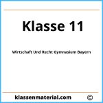 Wirtschaft Und Recht 11 Klasse Gymnasium Bayern