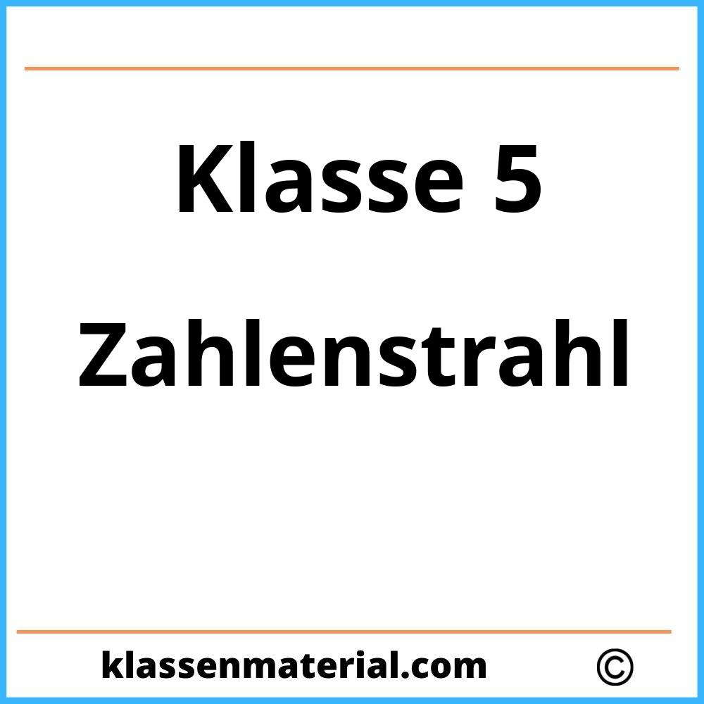 Zahlenstrahl Übungen 5. Klasse